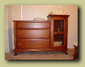 Combo unit (dresser/changer).