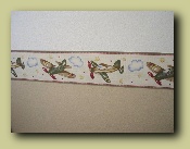 Closeup of the wallpaper pattern -- 'In Flight'.