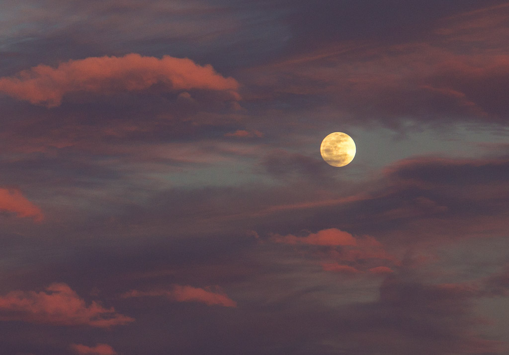 Pink Cloud Moon 2