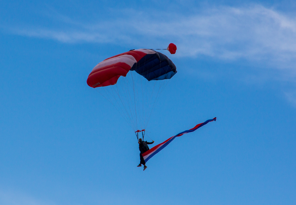 NASCAR Parachutist